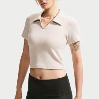【NIKE 耐吉】AS W NSW ESSNTL SS POLO CRP TO 女款 緊身短版 POLO衫 短袖 IO2730-236