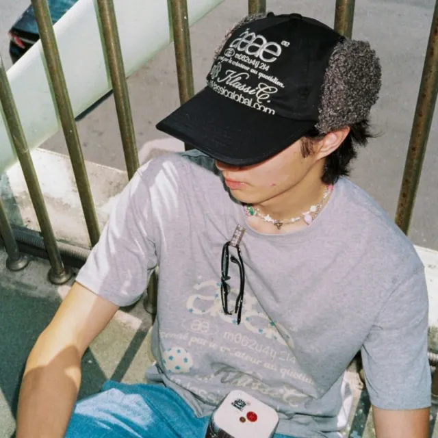 【KlassiC.】aeae 遮耳棒球帽 韓星私服標配設計師品牌 aeae 聯名限定款+眼鏡插槽設計