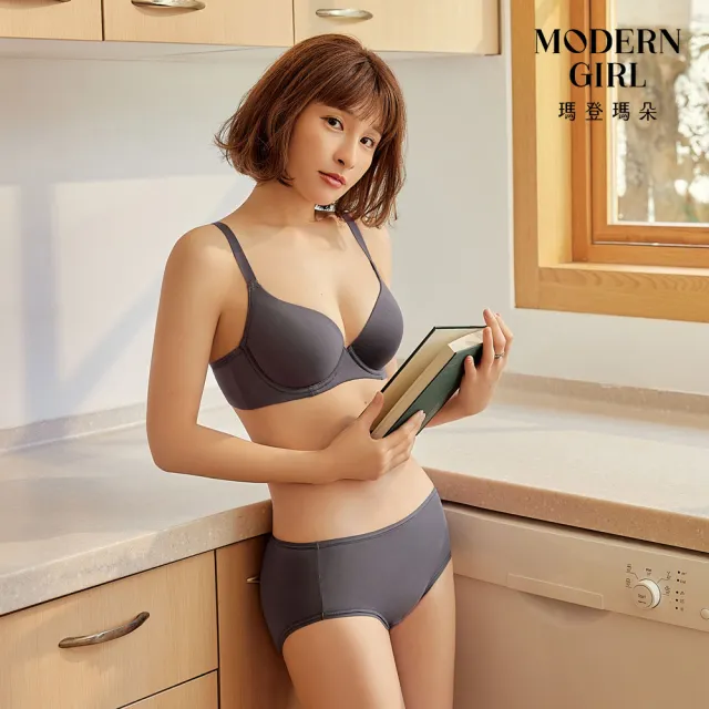 【曼黛瑪璉】5件組-舒適內褲組 M–XXL 中腰褲/低腰褲 舒適透氣/無痕