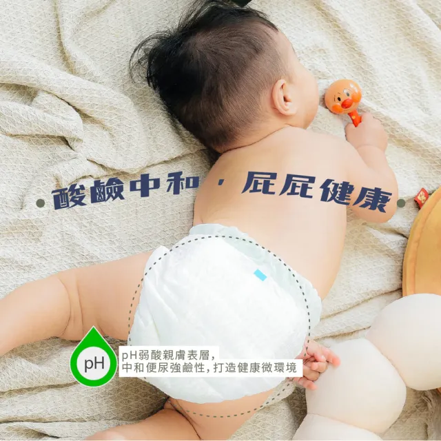 【PureBaby 波比】植萃抑菌 尿布接財褲褲型L-XXL 4包組 2026全新升級款(北港武德宮獨家聯名)無甲醯胺