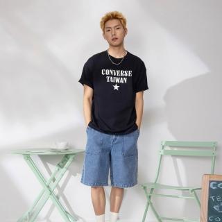 【CONVERSE】CONVERSE TW CITY TEE BLACK 男女 短袖上衣 (UCJ766-023)