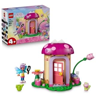 【LEGO 樂高】Gabby’s Dollhouse 11212 精靈喵的花園小屋(蓋比的娃娃屋 扮家家酒 禮物 玩具)