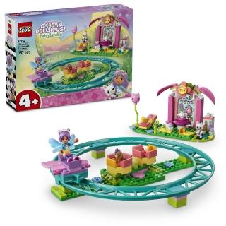 【LEGO 樂高】Gabby’s Dollhouse 11214 精靈雲霄飛車和茶會(蓋比的娃娃屋 扮家家酒 禮物 玩具)