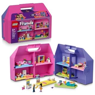 【LEGO 樂高】Friends 42697 創意手提娃娃屋(扮家家酒 創意遊戲 禮物 玩具)
