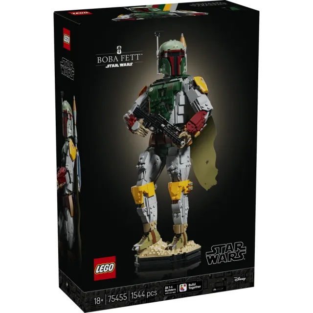 【LEGO 樂高】星際大戰系列 75455 波巴費特(星戰 居家擺設 禮物 玩具)