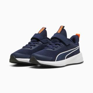【PUMA】運動鞋 童鞋 中童 兒童 魔鬼氈 FLYER 4 AC+ PS 藍白 31404503