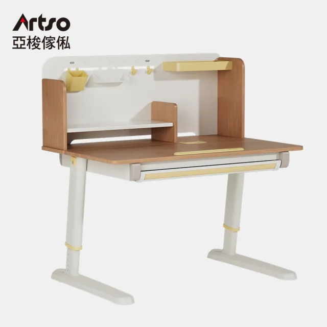 【Artso 亞梭】森活桌 II_105公分+軟質桌墊(兒童成長桌/書桌/升降桌/學習桌)