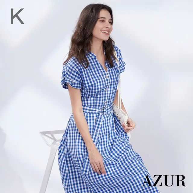 【AZUR】出清品 法式休閒洋裝(多款任選)