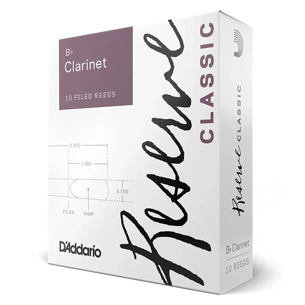 DCT10 美國 RICO Reserve Classic Bb調 豎笛竹片 10片裝(Clarinet  REEDS 黑管竹片)