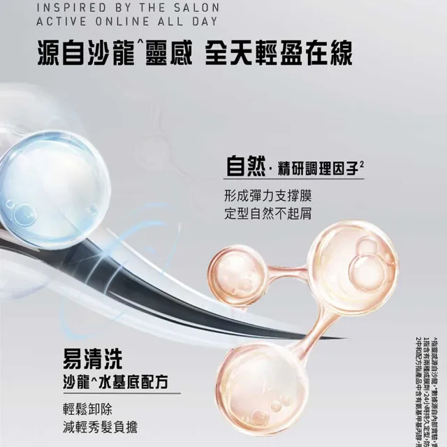 【VS 沙宣】強力持久造型慕斯250ml 3入組(造型品/清爽自然/即刻塑型)