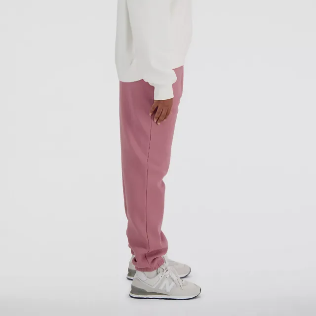 【NEW BALANCE】NB 長褲 女款 運動褲 刷毛 亞規 玫瑰粉 AWP41508RSE