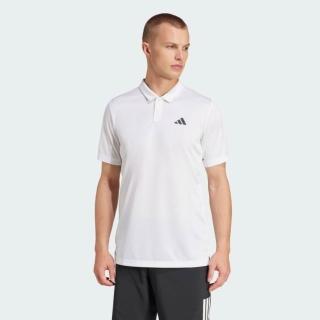 【adidas 愛迪達】短袖上衣 男 POLO衫 亞規 CLIMA POLO 白 JD8643