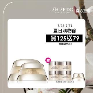 【SHISEIDO 資生堂國際櫃】百優乳霜霸容量組75mL+50mL(國民乳霜/日霜/晚霜/乳霜/保濕/抗老)