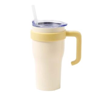 【NITORI 宜得利家居】(DECO HOME商品)隨行杯 保溫杯 600mL GM021 YE(DH)