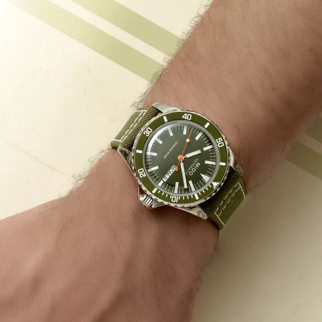 【MIDO 美度】Ocean Star 海洋之星 75周年 200米潛水機械錶(M0268301809100)