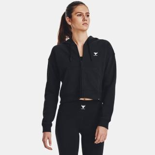 【UNDER ARMOUR】UA 女 Pjt Rock Hwt Terry 連帽外套 1377446-001(黑色)
