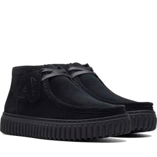 【Clarks】TORHILL 踝靴 黑色 黑色男款鞋
