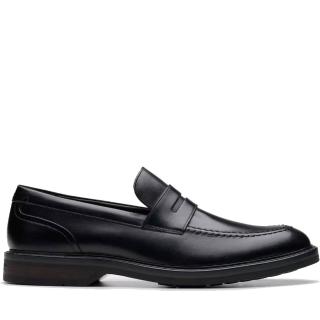 【Clarks】ALDWIN STEP 樂福鞋 黑色男款鞋