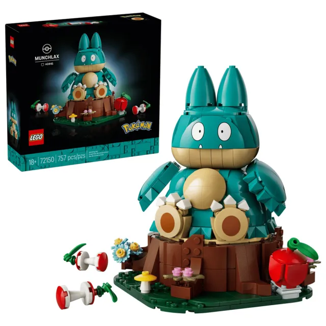 【LEGO 樂高】寶可夢系列 小卡比獸 神奇寶貝 #72150 (收藏模型 居家擺設 積木)