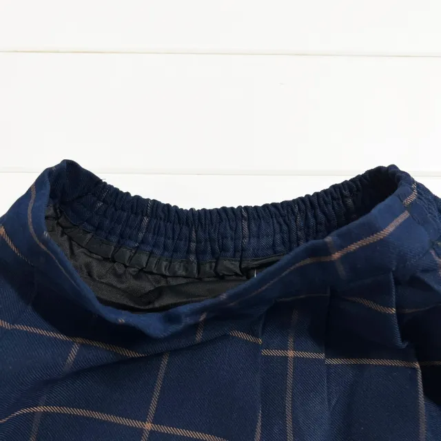 【橘魔法】後鬆緊 基本款制服百褶褲裙 內有安全褲 女童 兒童 童裝 短裙 裙子 格子裙 學院風 校園 表演