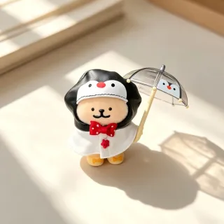 【HeyCiao】線條小狗 下雨天了怎麼辦 可動 盲盒 公仔