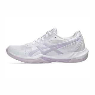 【asics 亞瑟士】GEL-Rocket 12 女 排球鞋 羽球鞋 包覆 回彈 白 紫(1072A119-106)