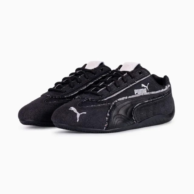 【PUMA】休閒鞋 男鞋 女鞋 運動鞋 Speedcat Crafted Denim 黑 40711001
