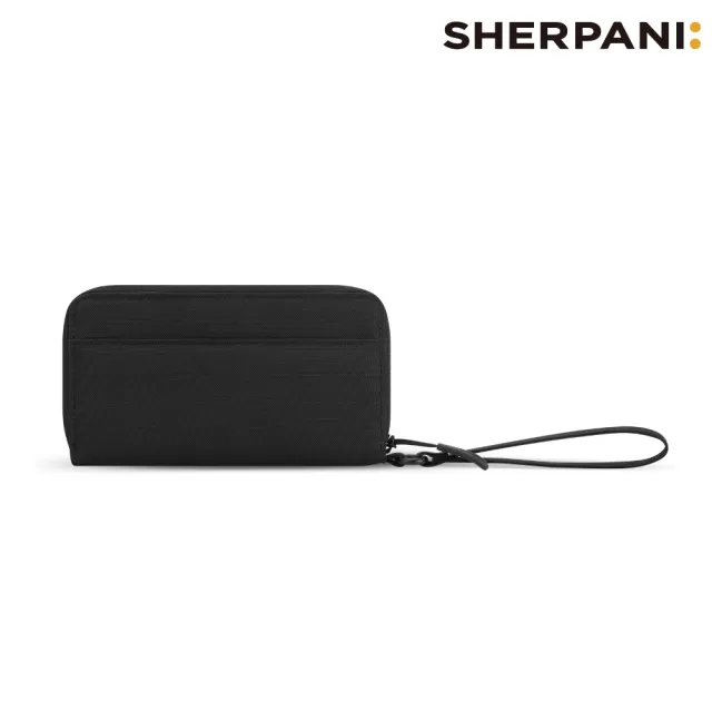 【Sherpani】雙11 RFID 防潑水長夾 26I Tulum｜黑色 (RFID屏蔽 撥水)