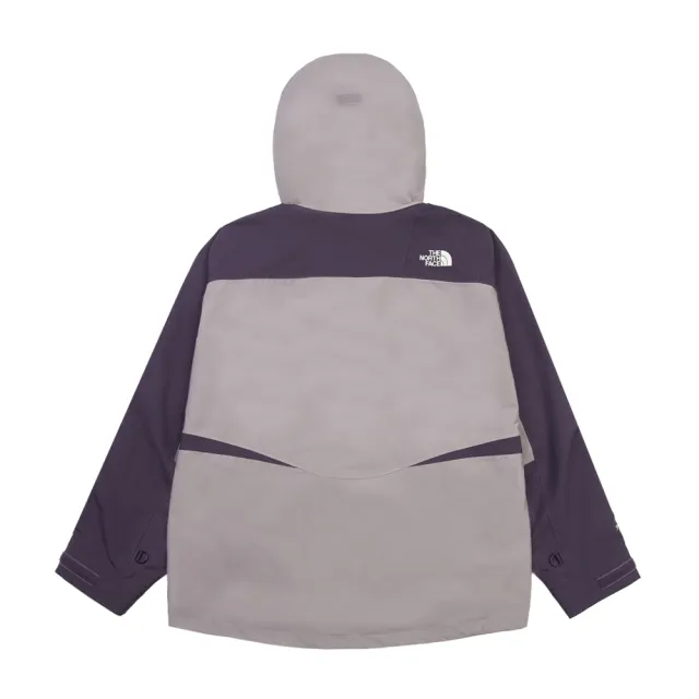 【The North Face】北面男款灰色DRYVENT防水可拆式連帽衝鋒衣｜8F19JZU 外套