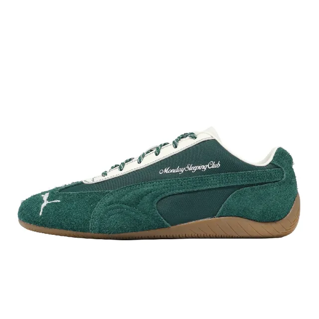 【PUMA】休閒鞋 Speedcat Mondaysleepingclub 男女鞋 綠 聯名 408845-01