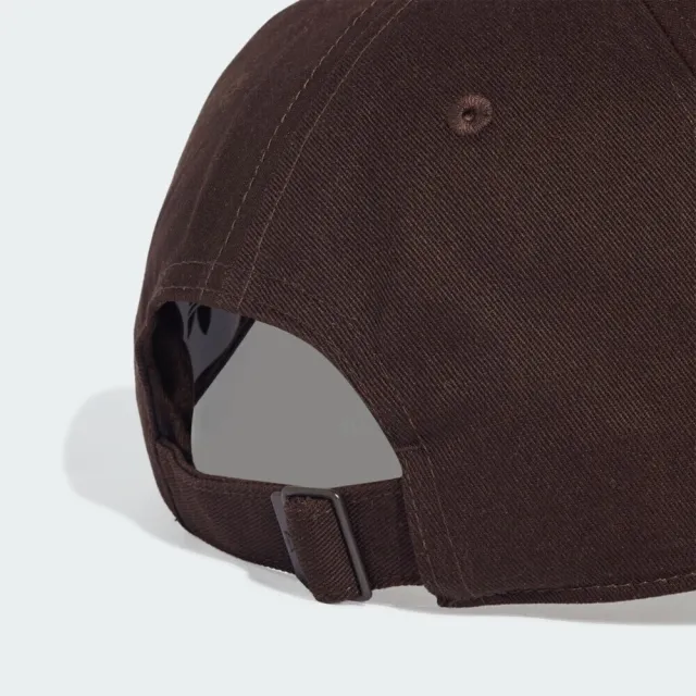 【adidas 愛迪達】Baseball Cap Ac 帽 運動帽 老帽 咖啡棕 戶外遮陽 休閒運動(KR1660)