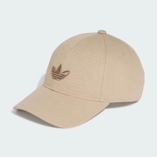 【adidas 愛迪達】Baseball Cap Ac 帽 運動帽 老帽 米棕 戶外遮陽 休閒運動(KU7668)