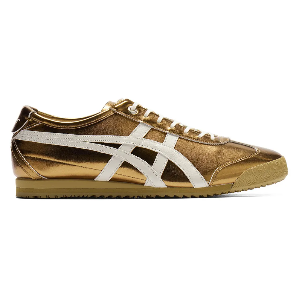 Onitsuka Tiger】鬼塚虎金屬感金棕色MEXICO 66 SD 休閒鞋(1183C468-200