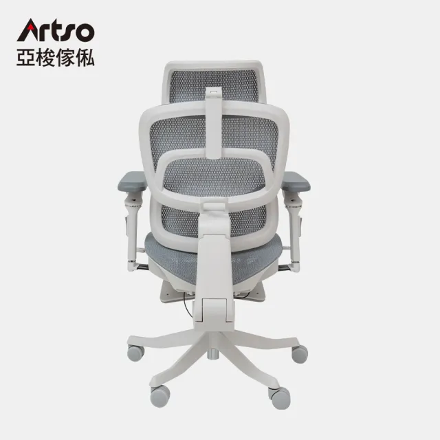 【Artso 亞梭】Switch AIR動態撐腰追背椅(自行組裝/電腦椅/人體工學椅/辦公椅/椅子/全網椅)