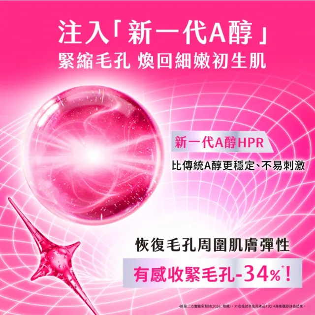 【AHC】醫美科研超光微晶新一代A醇果凍面膜28mlx5片(A醇/穀胱甘肽/縮毛孔/煥膚/抗老)