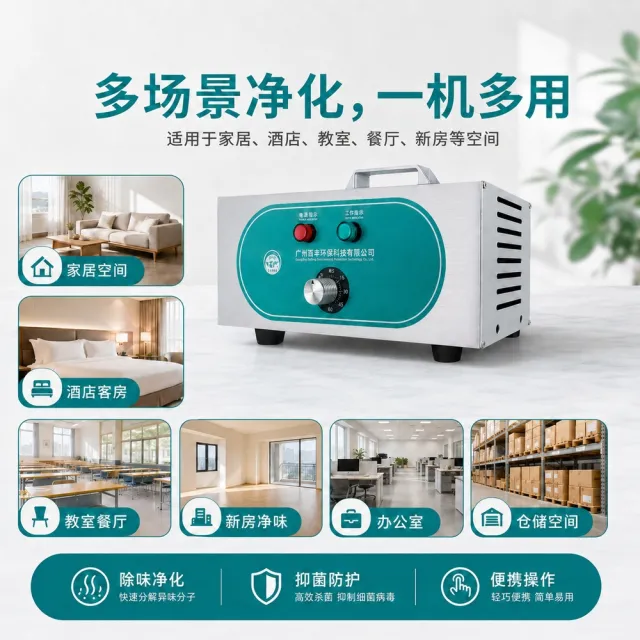 HOMI 好米居家 商用小型臭氧發生器 BF-CL-33(空間消毒/臭氧機/空氣淨化除味機/除甲醛異味處理機)