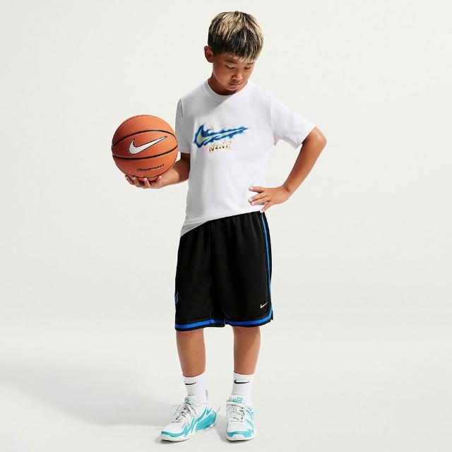 【NIKE 耐吉】短褲 童裝 大童 男童 運動褲 速乾 B NK DF DNA 24 SHORT 黑 IW1207-010