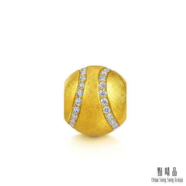 【點睛品】Charme 星耀網球 鑽石黃金串珠