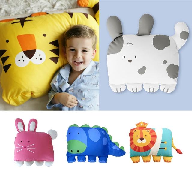 【Milo&Gabby】動物好朋友-可水洗防蹣兒童枕心+枕套組-2歲以上(午睡枕/透氣枕/抗菌枕_多款可選)