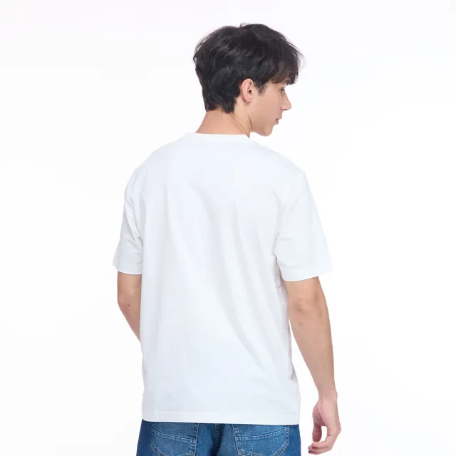 【NAUTICA】官方旗艦 男裝 男裝 質感工裝口袋短袖涼感T恤-白色