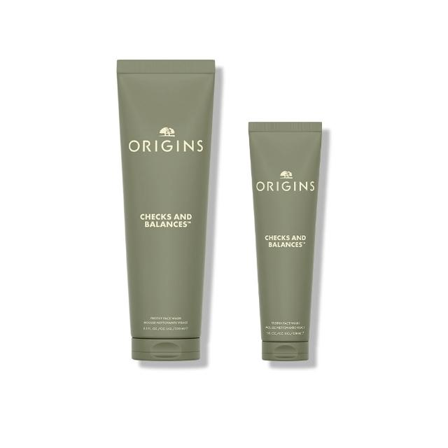 【ORIGINS 品木宣言】一舉兩得慕絲1+1組(潔面慕絲250ml+150ml/專櫃洗面乳/洗面慕絲/綿密泡泡)