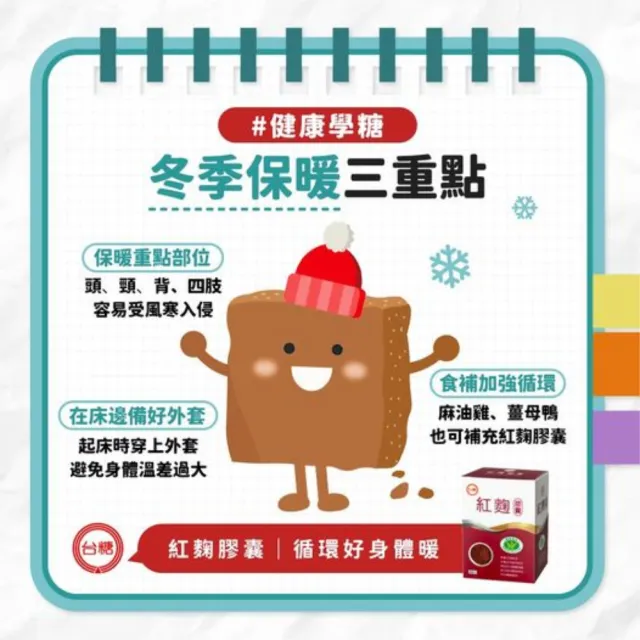 【台糖生技】紅麴膠囊(60粒x3盒)(8451)