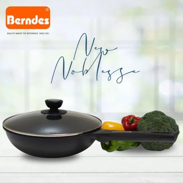 【Berndes 寶迪】德製不沾雙炒鍋28+30(含蓋)
