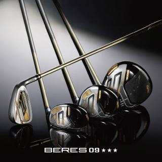 【HONMA 本間高爾夫】BERES 09 3星 ARMRQ 3FX 2木+多功能桿+鐵桿6支組(6-11)不含球桿袋 日本製高爾夫球桿
