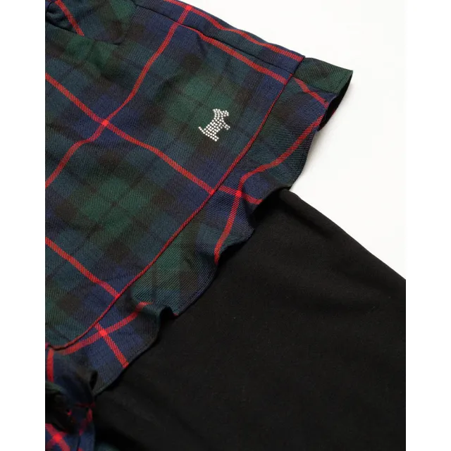 【SCOTTISH HOUSE】荷葉邊短褲內搭褲-紅綠格/卡其紅CHUB2208