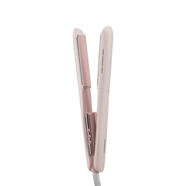 【Panasonic 國際牌】負離子直捲兩用造型器-草莓奶霜(EH-HV31-P)