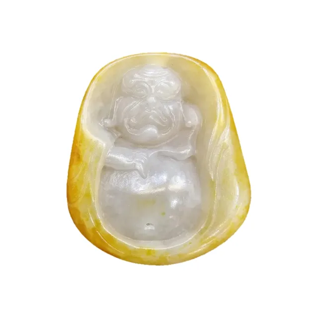 【藏古祥館】和田 羅漢 SQD22 (和田玉)
