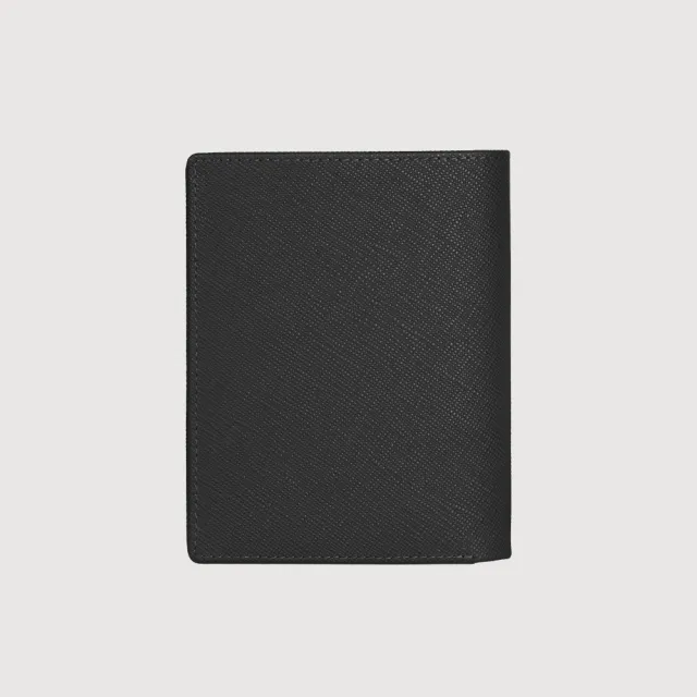 【BRAUN BUFFEL 德國小金牛】HOMME-P 12卡直立中夾-多色任選(BF598-359-BK/NY) 錢包送禮推薦