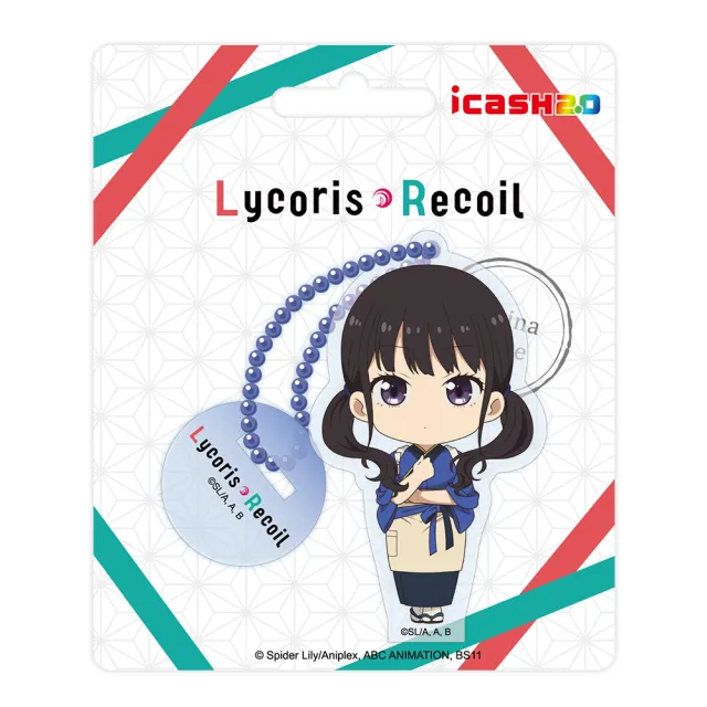 【icash 愛金卡】莉可麗絲隨身立牌-千束/瀧奈 icash2.0