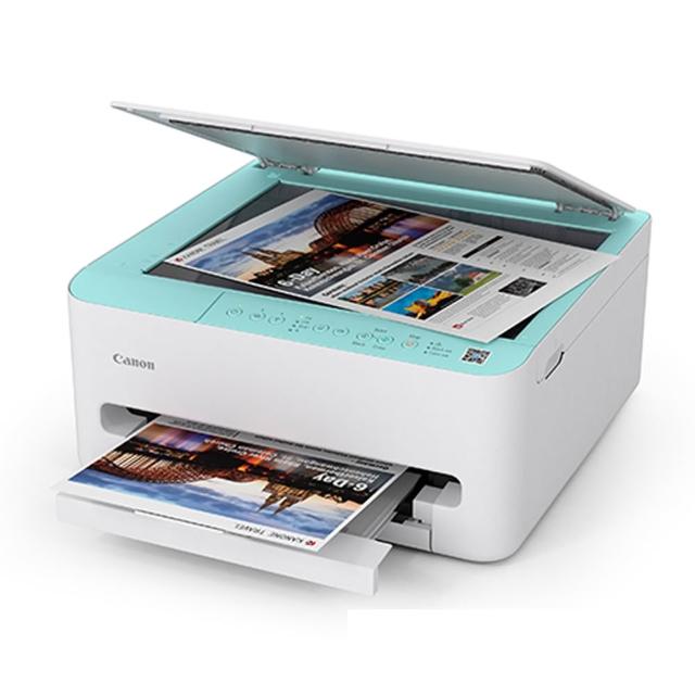 【Canon】官方直營 PIXMA TS4070 三合一Wi-Fi雙面列印無線多功能噴墨印表機(彩色/黑白列印/影印/掃描)